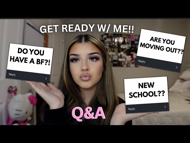 GRWM Q&A | ANSWERING JUICY QUESTIONS