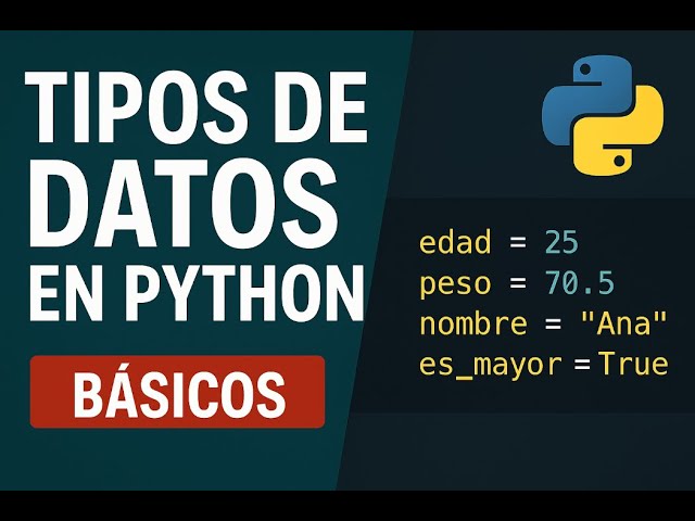 4. Data Types in Python Explained Easily | Course from Scratch with Examples