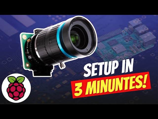 Setup the Raspberry Pi HQ Camera in 3 minutes