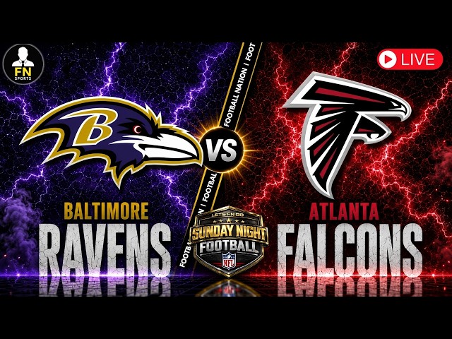 BALTIMORE RAVENS vs ATLANTA FALCONS LIVE | LIVE STREAM | Play by Play, Scoreboard, Stats & Reaction