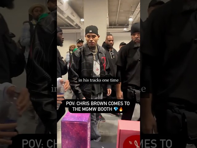 Chris Brown Stopped When He Saw THIS at DesignerCon