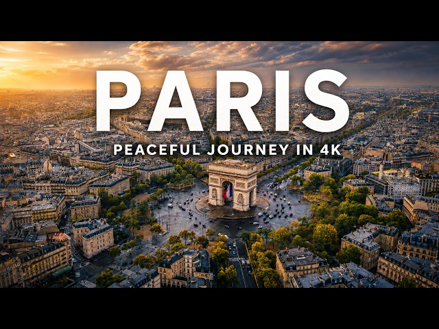 PARIS 4K - A Cinematic Travel Film Through the City of Light