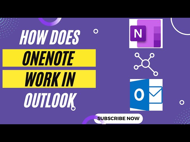 How to Use Onenote in Outlook | How Does Onenote Work in Outlook