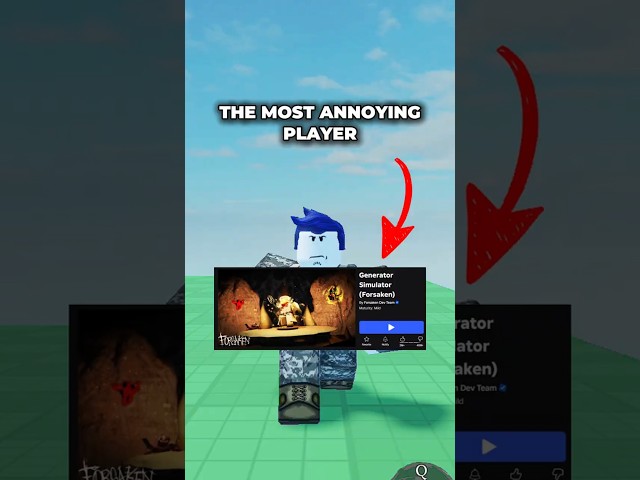 Most ANNOYING PLAYERS in Forsaken Pt. 2 💔✌️#forsaken #roblox