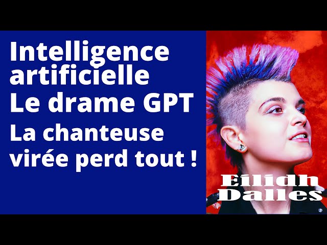 Chat GPT chanson : virée par une IA, la chanteuse est désespérée !