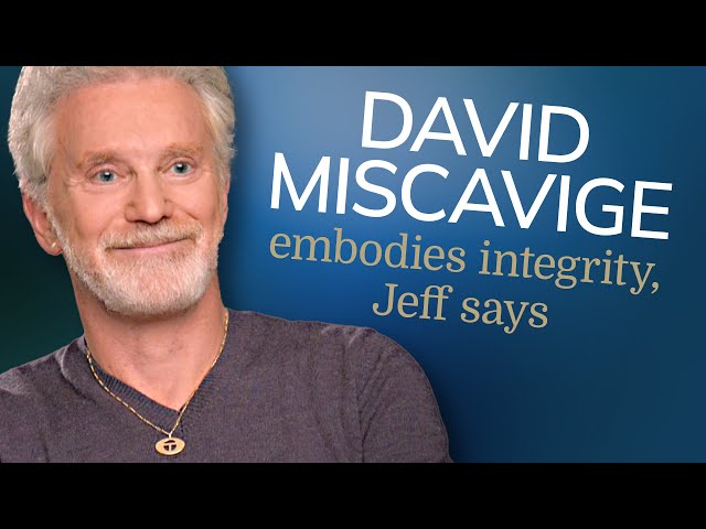 David Miscavige embodies integrity and competence, Jeff says