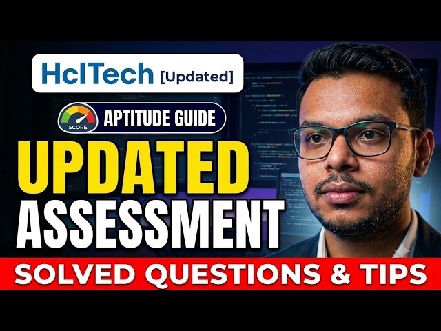 Actual HCLTech Aptitude Questions & Assessment | Berribot Assessment Interview | HCLTech Assessment