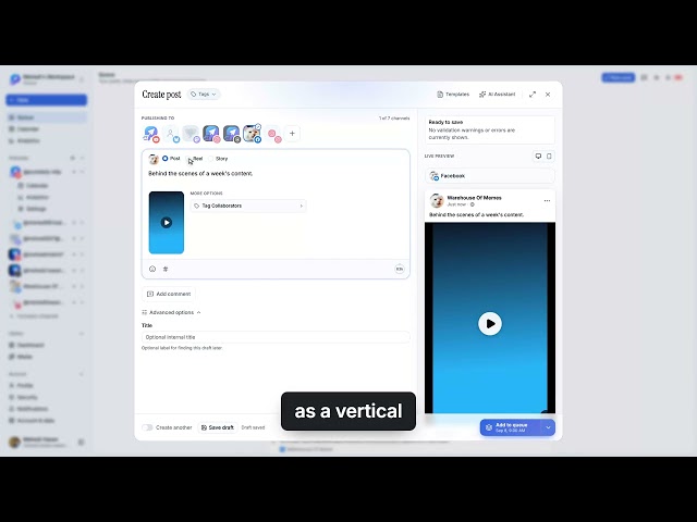 How to Schedule Facebook Reels & Stories with PostDaily | Step-by-Step