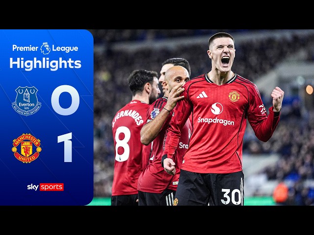 Super sub Sesko strikes again! 💥 | Everton 0-1 Manchester United | Premier League Highlights