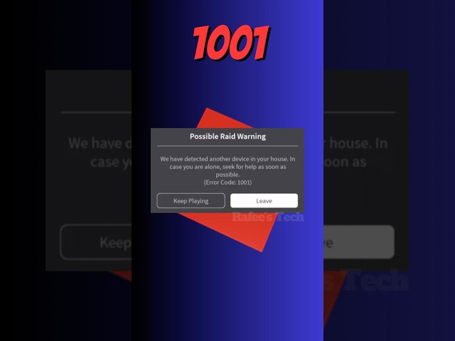 What Roblox error code are you facing? #shorts #roblox