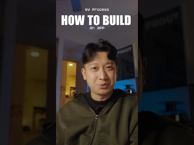 How I Build Apps with AI