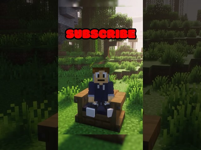 How to build a working #minecraft  chair! #gamesforkidshub