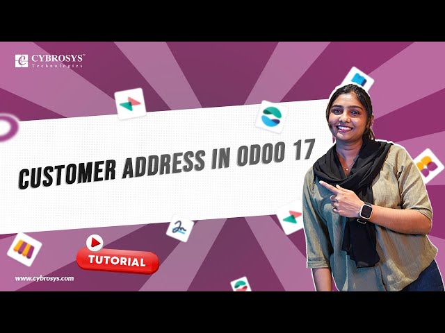 How to Manage Different Invoice & Delivery Addresses of a Customer | Customer Address in Odoo 17