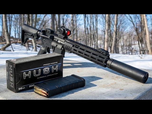 Is Hush Ammo Worth It? 300 Blackout Subsonic Test