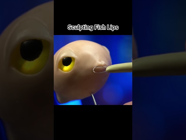 How to Sculpt Fish Lips of Jade & Pearl! See the complete video on Clayformations!