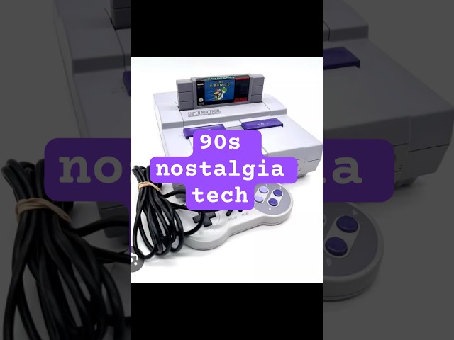 90s tech nostalgia - Pt 1