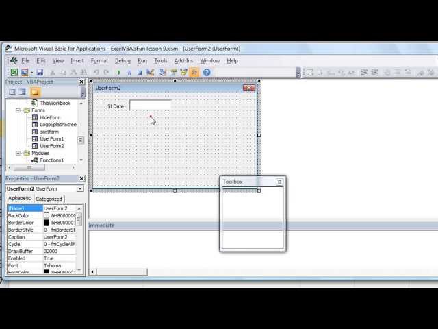 Excel VBA USERFORMS #16 Auto Format Dates in Textbox