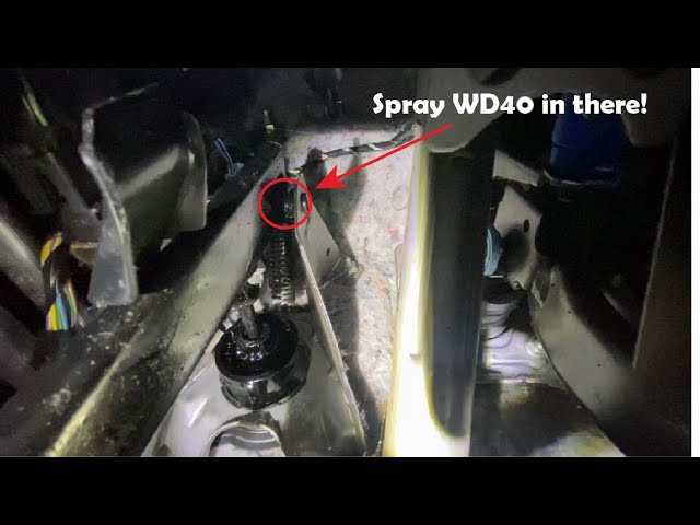 Squeaky Clutch Pedal FIX Quick & Easy!