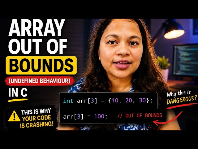 Array Out of Bounds in C Explained with Examples | How to Prevent It