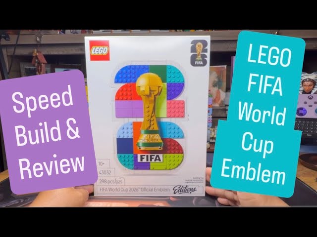 LEGO FIFA World Cup 2026 Official Emblem (43032) #lego #fifa #shorts #viral #trending #subscribe #yt