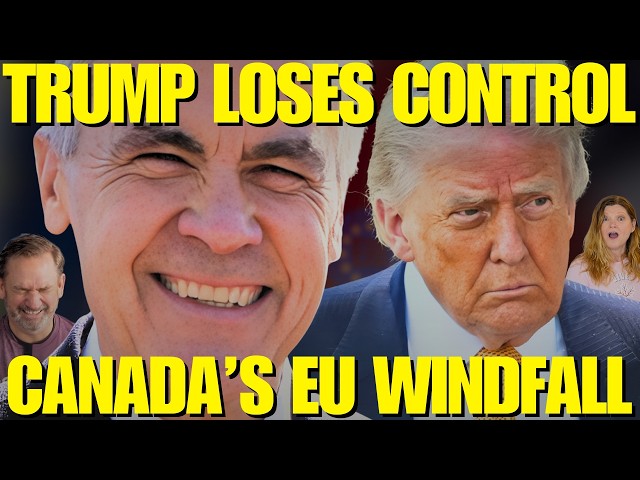 It's Happening: Trump PANICS as Carney LOCKS EU BANK Deal That ENDS US Control FOREVER!