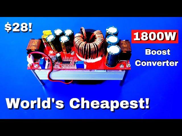 Testing Cheap DC-DC Converter from Amazon - Are They Any Good?