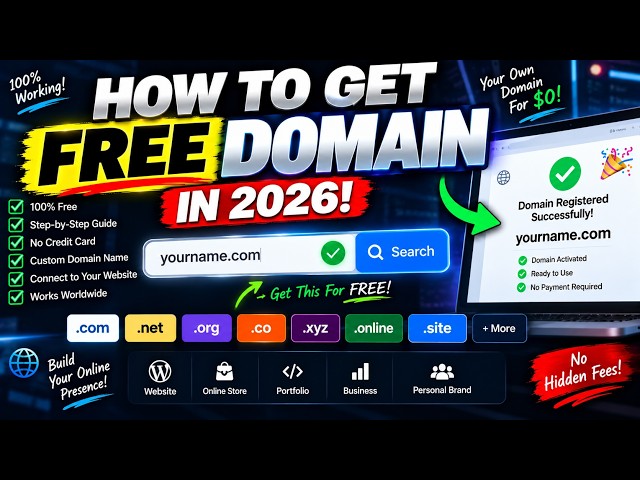 Don't Buy a Domain Until You Watch This! (Free Method 2026)