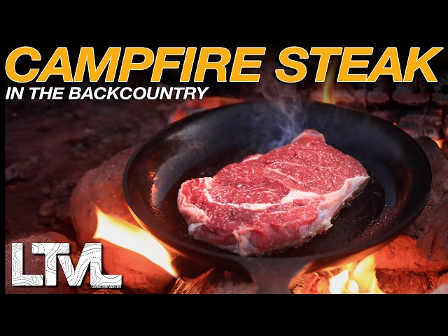 Campfire Sessions | Cooking a Steak On a Campfire | Living The Van Life