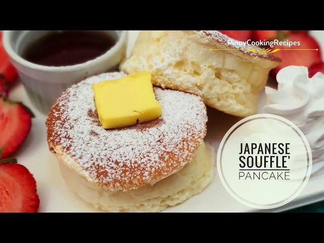 Japanese Soufflé Pancakes | Super Soft and Fluffy!
