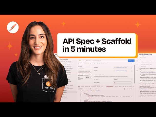 Write an API Spec & Scaffold Fast with Postman Agent Mode