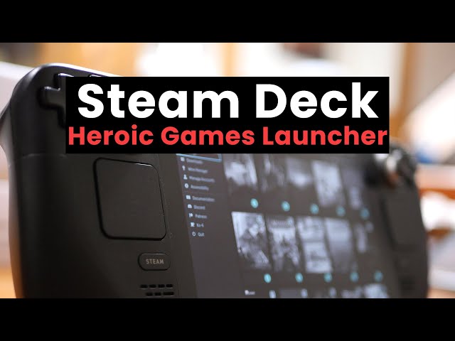 Use Epic Games on Steam Deck with Heroic Launcher