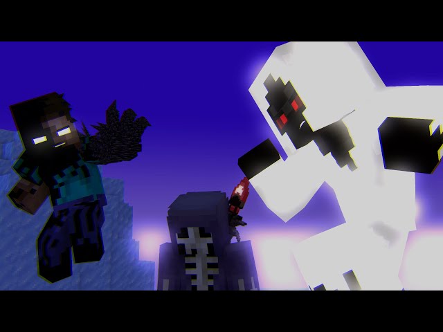 Entity 303 and Dreadlord vs Herobrine - A Minecraft Music Video (Part 2)