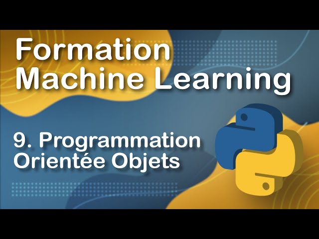 PYTHON OBJECT-ORIENTED PROGRAMMING and impact on machine learning (9/30)