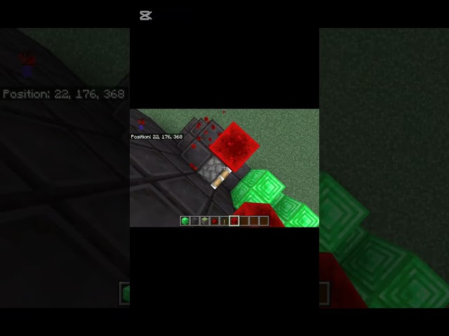 How To Make A Redstone Door #building #easy #howtomake #minecraft #redstone