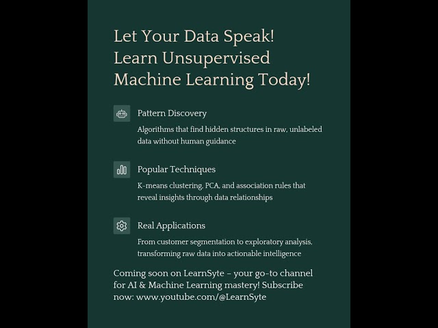 Your Data Has Secrets - Unsupervised ML Reveals Them!