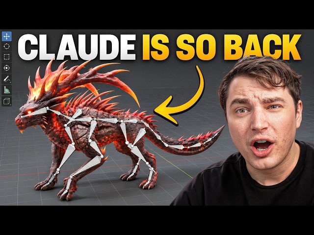 Claude is back! Opus 5.5 is Taking Over 3D Design