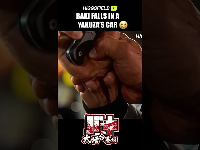 The unluckiest Yakuza in Japan 😭 #shorts #baki #hanayama #anime