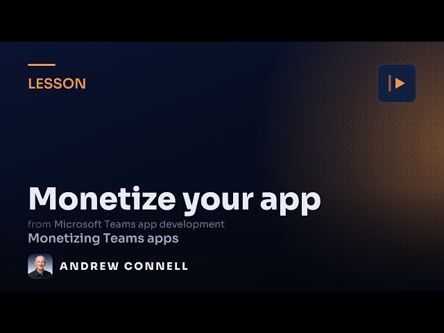 Sell Microsoft Teams Apps with Partner Center & AppSource