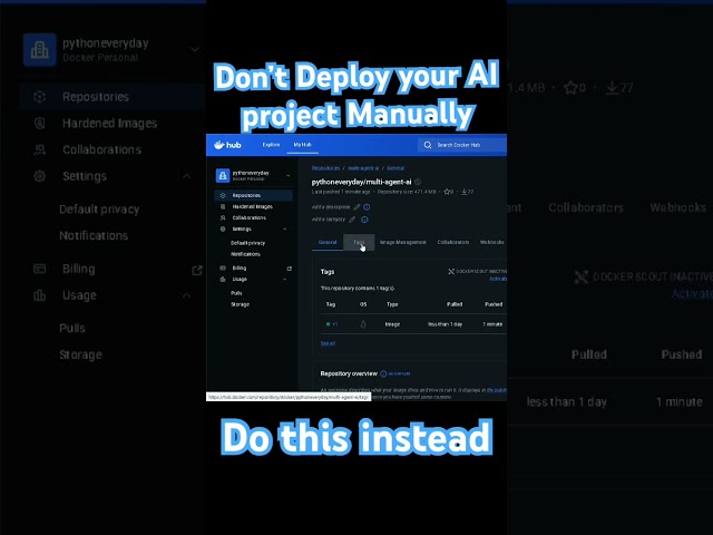 Automate your AI project deployment with these steps. #ai #agenticai #artificialintelligence