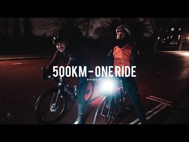 Cycling the Festive 500 in One Ride