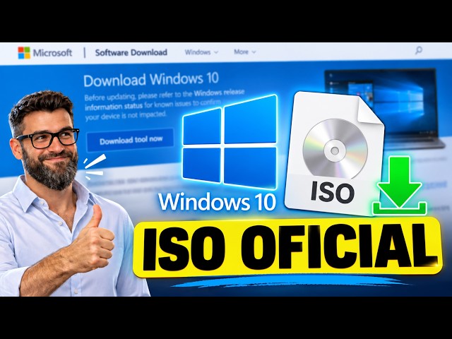 How to DOWNLOAD the Windows 10 ISO in 2026 (OFFICIAL and step by step)