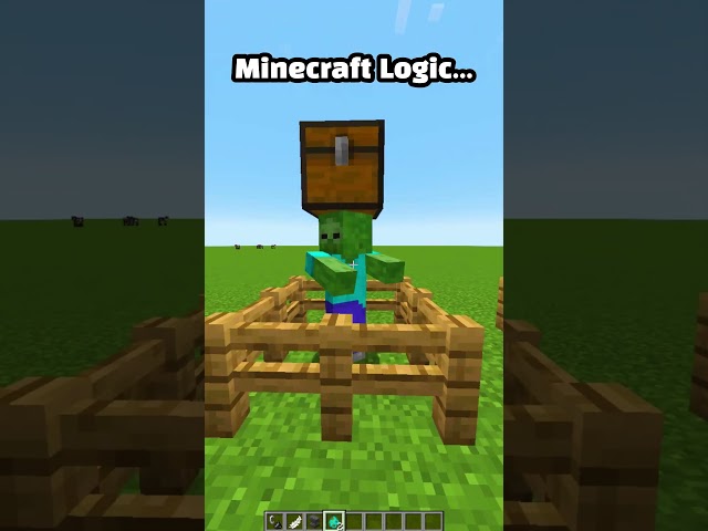 Minecraft logical logic  #minecraft1