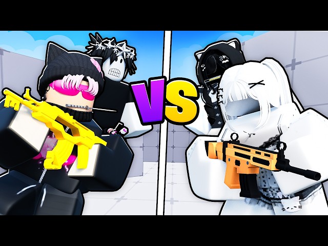 BOY PROS vs GIRL PROS in Roblox Rivals!