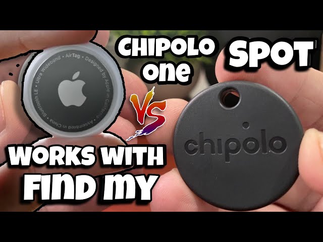 CHIPOLO ONE SPOT vs. APPLE AIRTAG - in depth review and comparison