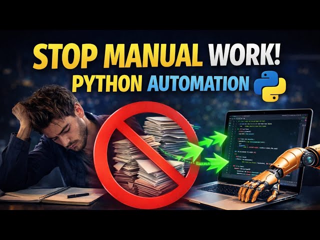 What is Python Automation? | Beginner Guide - 2026 (Excel, Email, File Automation)