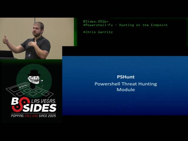 Powershell-Fu - Hunting on the Endpoint - Chris Gerritz