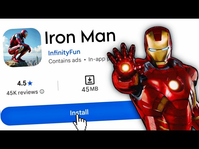 I Got Best Ironman Games In Play Store 😍 video 