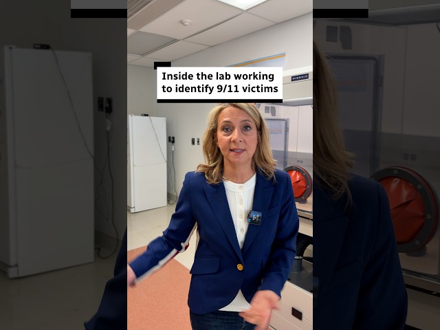 Inside the lab working to identify 9/11 victims