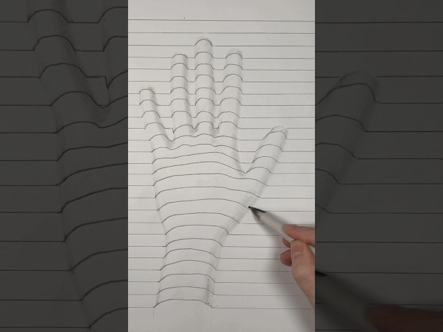 How to draw an INVISIBLE HAND!