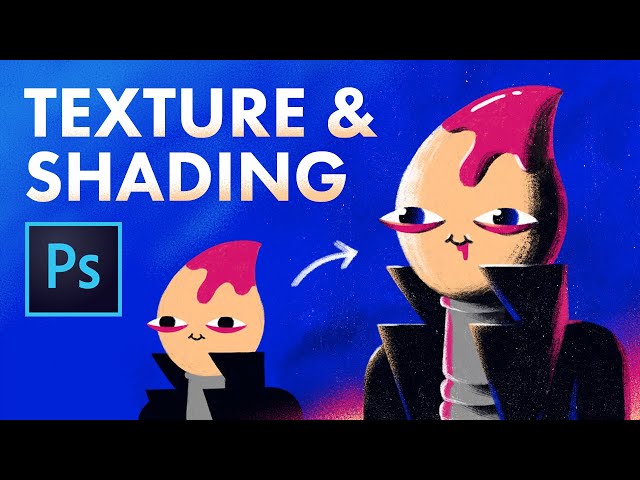 Texture & Shading in Photoshop - Illustration Tutorial